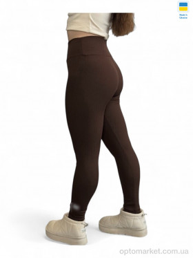 Купить Лосини жіночі 70225-1-1 шоколад M.u Miu коричневий