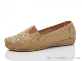 Купить Туфлі жіночі 703 LuDaoWangZi бежевий