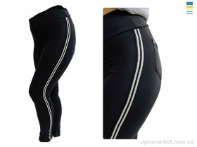 Купить Спортивні штаны жіночі 70338 чорний Sport style чорний