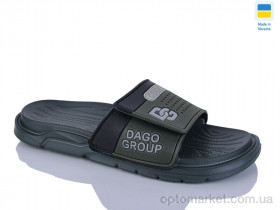 Купить Шльопанці чоловічі 704 хакі Dago зелений