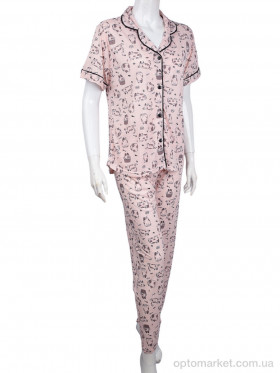 Купить Пижама жіночі 7085 (04072) pink Cagri рожевий