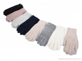Купить Рукавички жіночі 7103 ангора хутро mix Henu мікс