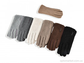 Купить Рукавички жіночі 711-4 (тедді) mix Ronaerdo мікс