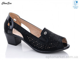 Купить Босоніжки жіночі 7238-9 Chunsen чорний