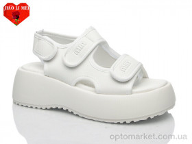 Купить Босоніжки жіночі 726-2 Jiao Li Mei білий
