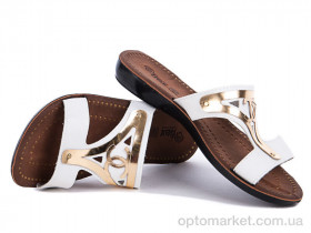 Купить Шльопанці жіночі 7270 белый Selena