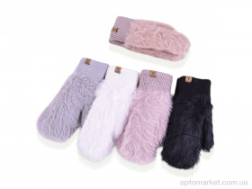 Купить Рукавиці жіночі 7288-1 mix Henu мікс