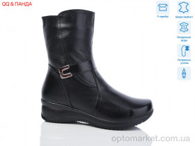 Купить Черевики жіночі 729 DJUS SHOES чорний