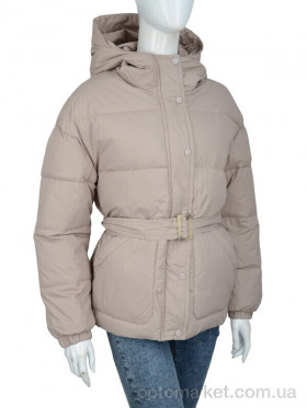 Купить Куртка жіночі 736 beige TurnHug бежевий