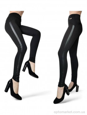 Купить Лосини жіночі 746 чорний Sport style чорний