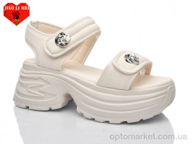 Купить Босоніжки жіночі 752 Jiao Li Mei бежевий