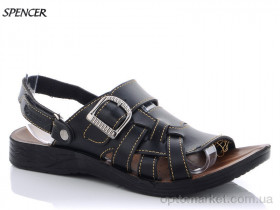 Купить Сандалі чоловічі 753 черный Spencer чорний
