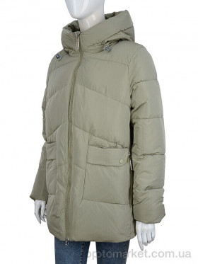 Купить Куртка жіночі 7805 green Dukali зелений