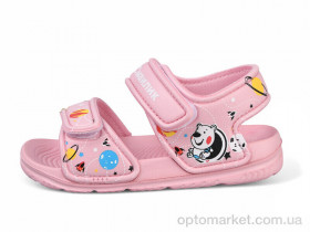 Купить Босоніжки дитячі 8001C-6 Смайлик рожевий