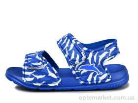 Купить Сандалі дитячі 8002B-16 Смайлик синій