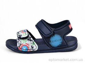Купить Сандалі дитячі 8005C-2 Смайлик синій