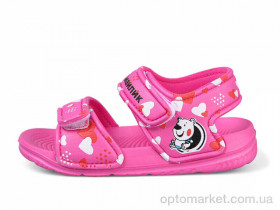 Купить Босоніжки дитячі 8006C-9 Смайлик рожевий