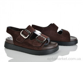 Купить Босоніжки жіночі 8012-69 Baijin коричневий
