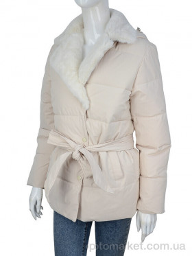 Купить Куртка жіночі 8099 l.beige Unimoco бежевий