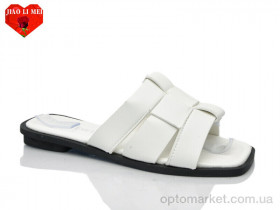 Купить Шльопанці жіночі 813-2 Jiao Li Mei білий