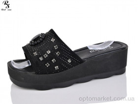 Купить Шльопанці жіночі 81475-1 Purlina чорний