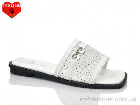 Купить Шльопанці жіночі 816-2 Jiao Li Mei білий