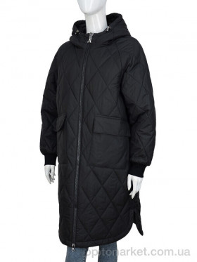 Купить Пальто жіночі 8162 black Aixiaohua чорний