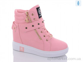 Купить Снікерси жіночі 8384-29 Purlina рожевий