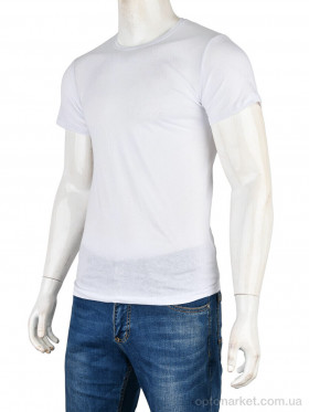 Купить Футболка чоловічі 841М white Textile білий
