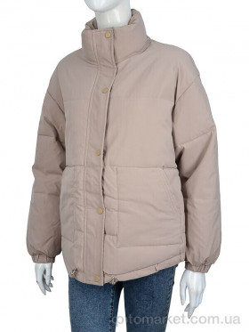 Купить Куртка жіночі 851 beige TurnHug бежевий