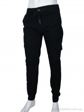 Купить Брюки чоловічі 8523-1 black Baron чорний