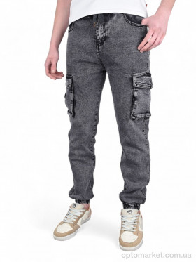 Купить Джинси чоловічі 8603 Baronjns сірий