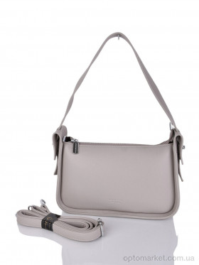 Купить Сумка женская 868577 beige-grey Lusha сірий
