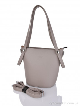 Купить Сумка женская 869076 khaki-grey Lusha коричневий