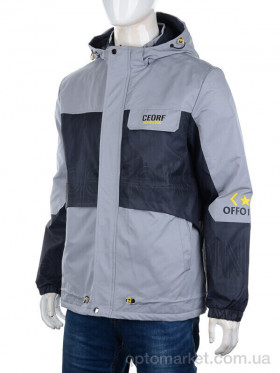 Купить Куртка чоловічі 8885 l.grey ATE сірий