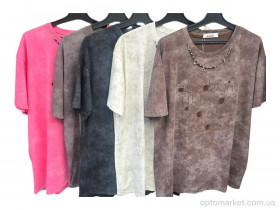 Купить Футболка жіночі 8886 mix Aidin мікс