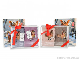 Купить Рушник унісекс 89287 (12141) набір подарунковий (2 шт кухня 35x75см) mix Malloory Home мікс