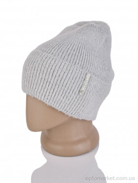 Купить Шапка жіночі 9-13 grey Королева сірий