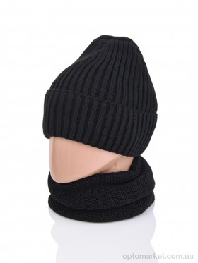 Купить Шапка жіночі 9-25 black Королева чорний