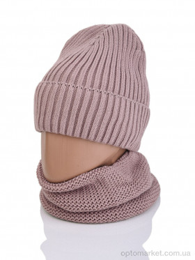 Купить Шапка жіночі 9-25 d.pink Королева рожевий