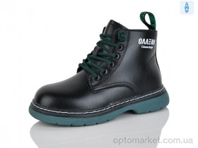 Купить Черевики дитячі 902 green KEWK чорний