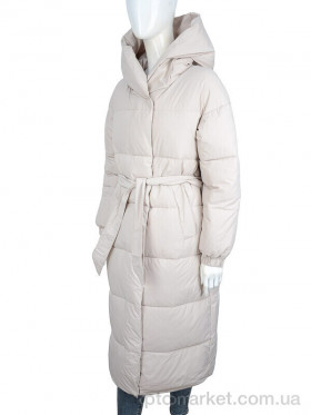 Купить Пальто жіночі 9068 beige Aixiaohua бежевий