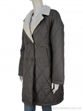 Купить Куртка жіночі 9112 coffee-5 Aixiaohua коричневий