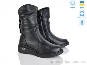 Купить Черевики жіночі 911T чорний к. Crumina чорний