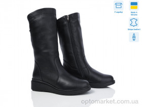 Купить Чоботи жіночі 912-2 чорний к. Mona Lisa чорний