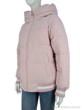 Купить Куртка жіночі 9123 pink-5 Aixiaohua рожевий