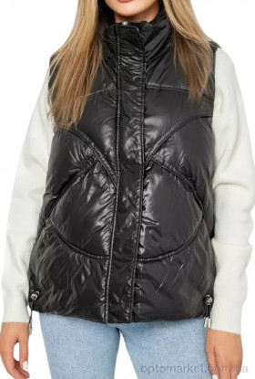 Купить Жилетка жіночі 915 black Massmag чорний