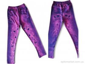 Купить Лосини дитячі 920 малиновий сердечки CONCON Kids фіолетовий