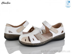 Купить Босоніжки жіночі 9518-3 Shun Sen білий