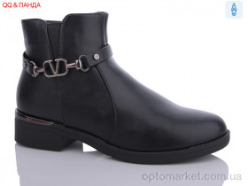 Купить Черевики жіночі 959-11 QQ shoes чорний